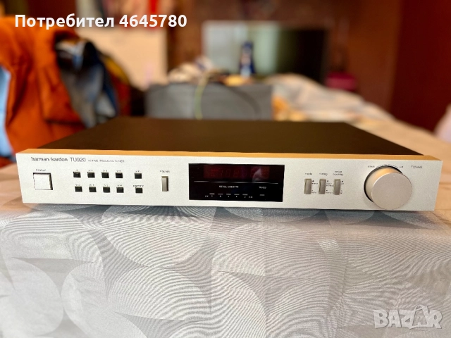 Радио-тунер Harman KARDON TU-920, снимка 10 - Радиокасетофони, транзистори - 52590286