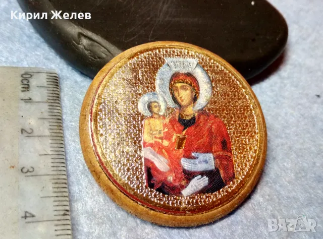 ПРАВОСЛАВНА ИКОНКА на ДЪРВО ПРЕСВЕТА БОГОРОДИЦА с МЛАДЕНЕЦА 47611, снимка 6 - Икони - 47914838