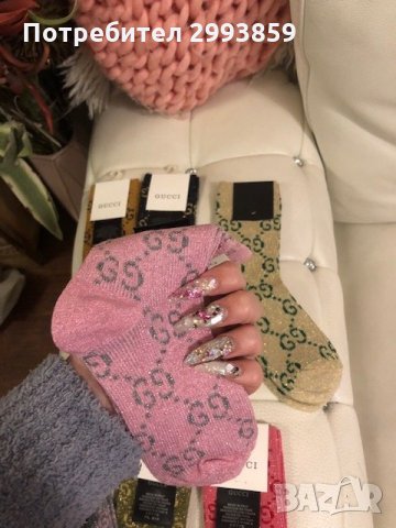 намалям*Чорапи Гучи*ламе 3/4+7/8*GUCCI, снимка 10 - Други - 35110380