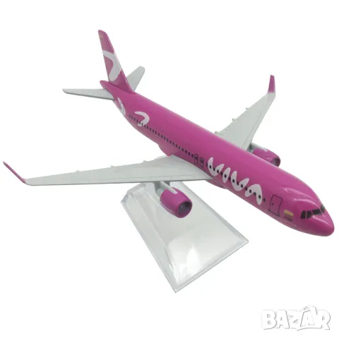 Еърбъс 320 самолет модел маке Airbus A320 Viva метален Low Cost евтини полети, снимка 4 - Колекции - 49442160