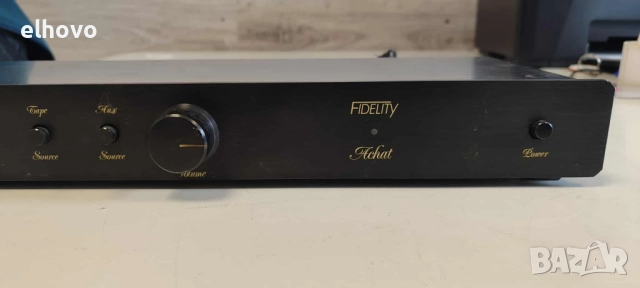 Предусилвател Fidelity Achat, снимка 4 - Ресийвъри, усилватели, смесителни пултове - 51675621