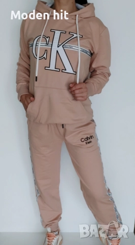 Calvin Klein дамски екипи /худи и долнище/ висок клас реплика, снимка 7 - Спортни екипи - 52653468