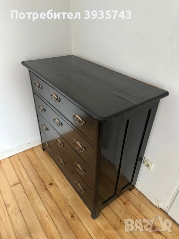 Скрин масивен от дъб античен, снимка 4 - Скринове - 53366096