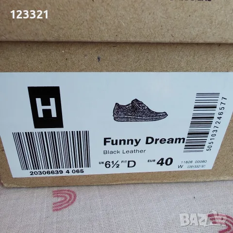 Дамски обувки от естествена кожа -Clarks, снимка 6 - Дамски ежедневни обувки - 55969587