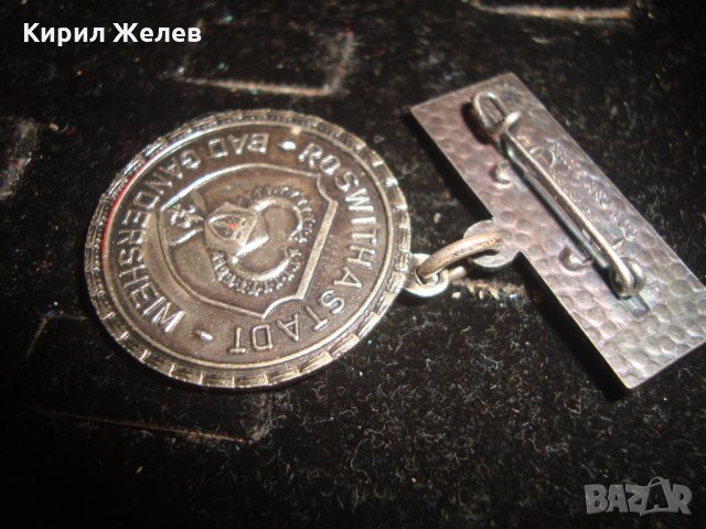 1971 СТАРА СРЕБЪРНА НЕМСКА ЗНАЧКА ПОСРЕБРЕНА или СРЕБЪРНА 17267, снимка 5 - Колекции - 30790870