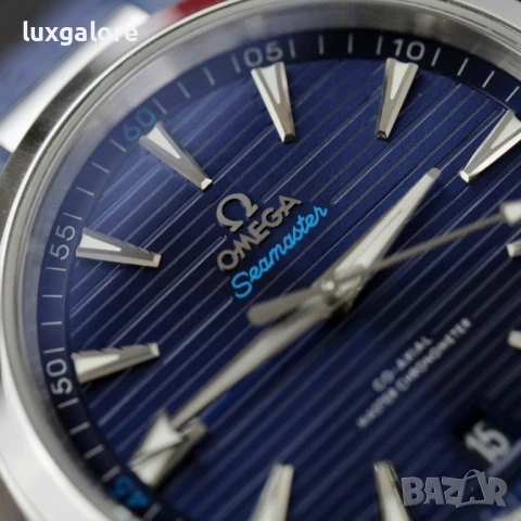 Мъжки часовник OMEGA Seamaster Аqua Terra с автоматичен механизъм, снимка 4 - Мъжки - 51121281