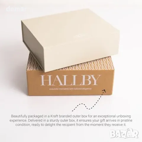 Подаръчен комплект HALLBY Sleep Spa Box с аромат на лавандула, снимка 2 - Други стоки за дома - 56228532