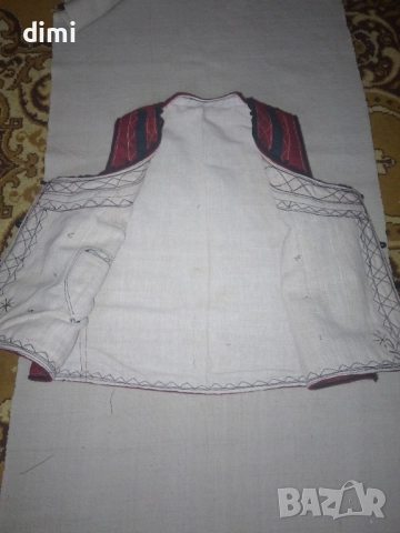 АВТЕНТИЧЕН КАПАНСКИ ВЪЛНЕН ЕЛЕК, снимка 3 - Антикварни и старинни предмети - 51753018