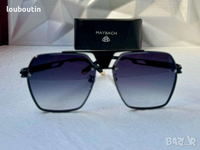 Maybach 2024 мъжки слънчеви очила маска 2 цвята, снимка 5 - Слънчеви и диоптрични очила - 44515632