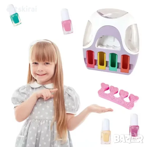 Комплект за ноктопластика със сушилня за нокти, снимка 5 - Образователни игри - 48214820
