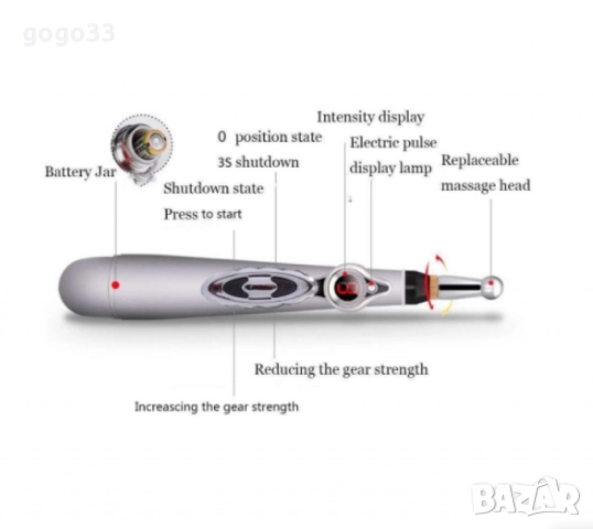 масажна писалка, снимка 4 - Масажори - 51468875