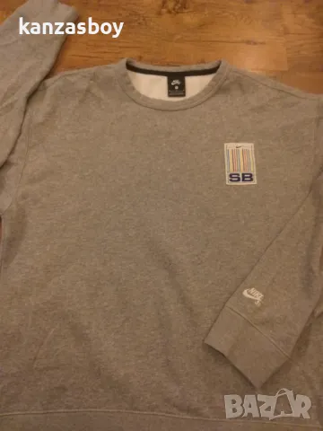 Nike SB Stripes Crew Neck - страхотна мъжка блуза М КАТО НОВА, снимка 6 - Блузи - 47931888