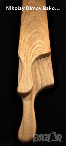 Дъска за сервиране / дървен поднос за сервиране от орех, снимка 3 - Прибори за хранене, готвене и сервиране - 30434978