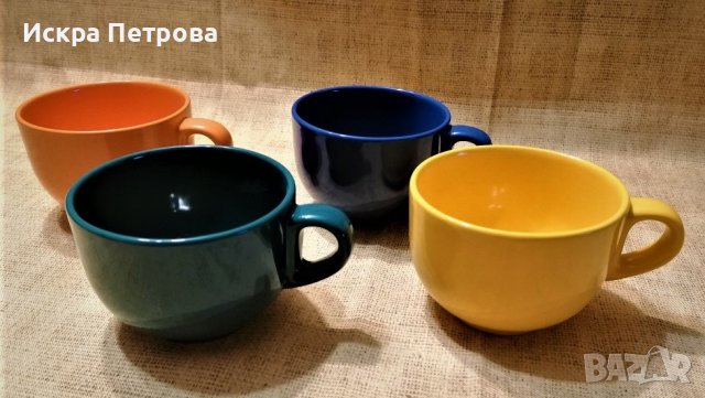  Чàши и купи керамика Румъния, снимка 2 - Чаши - 37664164