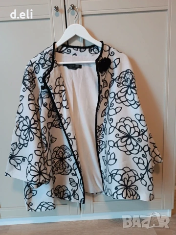 Max Mara Original (Marina Rinaldi) Size XL Коприна, Вискоза, снимка 3 - Сака - 54326377