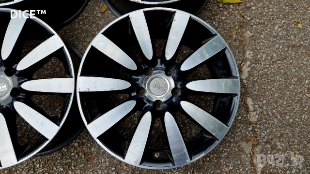 MAM7 17 5х112 лети джанти Ауди Фолксваген Сеат Шкода. 5x112, снимка 5 - Гуми и джанти - 51922021