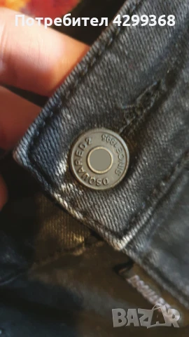 Чисто нови къси дънки Dsquared D2 Black , снимка 7 - Дънки - 51198640