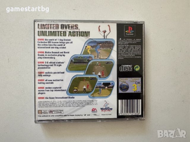 Cricket 2000 за PS1, снимка 2 - Игри за PlayStation - 50842156