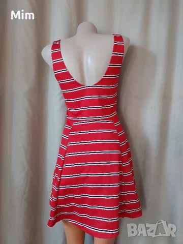 S/M Червена ,къса рокля , снимка 3 - Рокли - 50670440