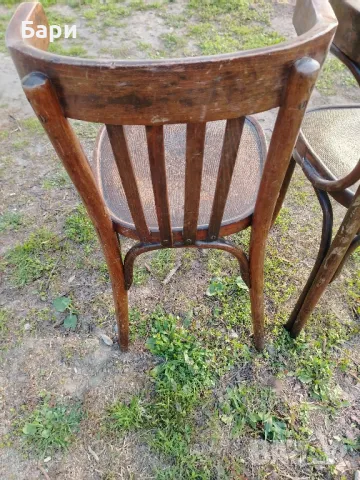 Стар виенски стол,столове, снимка 4 - Столове - 49031563