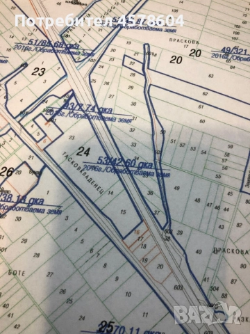 Продажба на парцели /земеделска земя до магистрала Европа, снимка 17 - Земеделска земя - 51665049