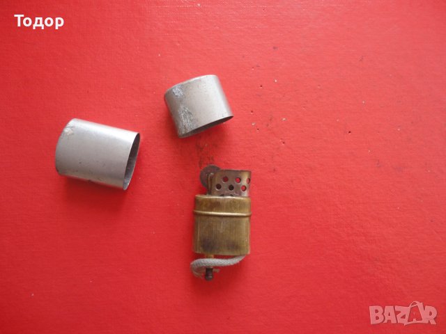 Немска армейска алуминиева запалка , снимка 7 - Колекции - 40629729