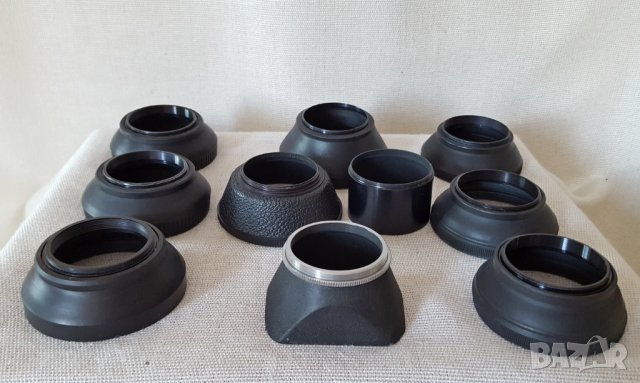 Продавам твърди и гумени сенници - М49,М67 и други, снимка 7 - Обективи и филтри - 29360174