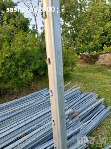 Метални поцинковани колове за лози,огради и други, снимка 6 - Градински инструменти - 49999050