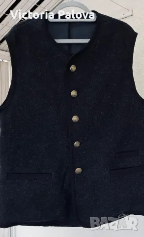 Скъп стилен вълнен елек AIGNER ENGELBERT, снимка 5 - Елеци - 48660197