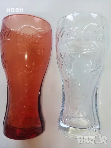 Коледни чаши "Кока Кола" бяла и червена