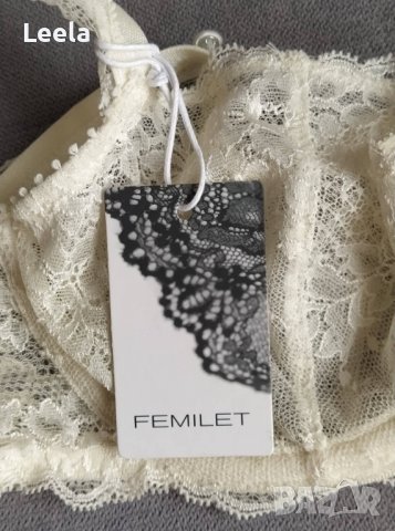 Сутиен от дантела Femilet 70C, снимка 12 - Бельо - 38202090