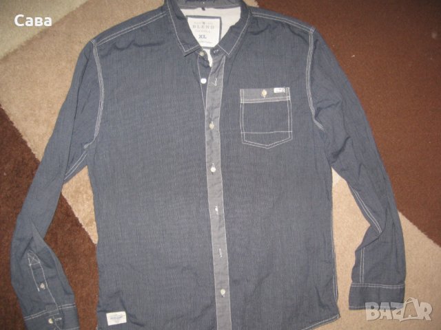 Риза BLEND   мъжка,Л-ХЛ, снимка 2 - Ризи - 32019491