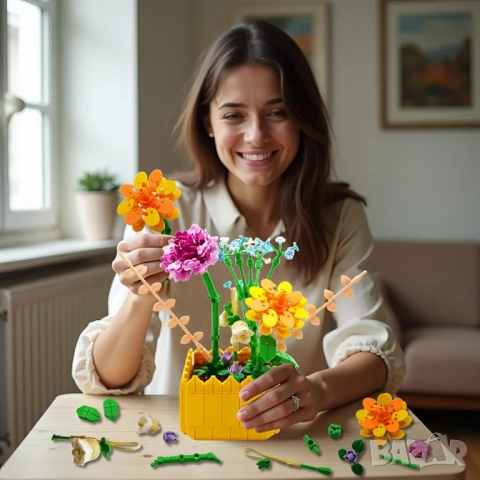 Конструктор Цветя - 549 елемента