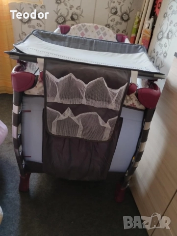 Сгъваема детска кошара Chipolino + Матрак 120/60, снимка 3 - Кошарки - 51457305