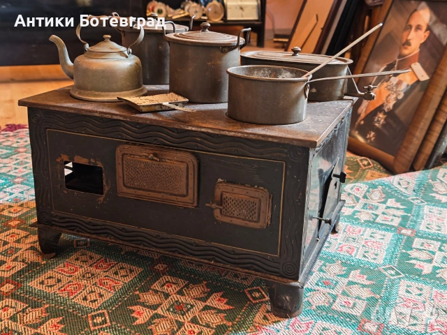 Уникална стара ламаринена играчка от 1910/1920, снимка 10 - Антикварни и старинни предмети - 54099659