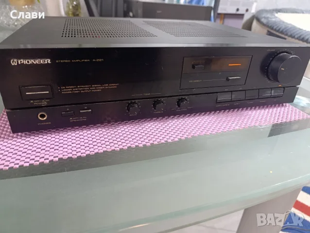 Усилвател Pioneer A-221 , снимка 7 - Ресийвъри, усилватели, смесителни пултове - 56054561