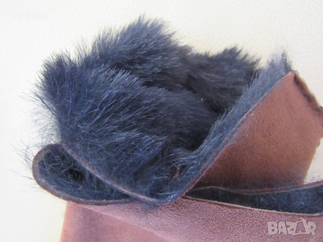 Мъжки кожени кафяви ръкавици, нови , снимка 7 - Ръкавици - 30863685