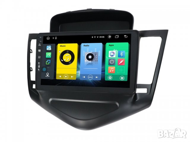 Мултимедия, Двоен дин, за Chevrolet Cruze, с екран, Навигация, плеър, 9“ дисплей, Android, Шевролет, снимка 5 - Аксесоари и консумативи - 38392905