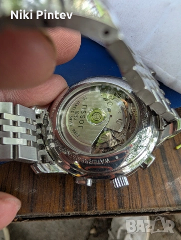 Tissot хронограф eta7750 42мм без коронката., снимка 5 - Мъжки - 54280894