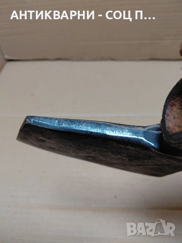 Соц Стара Ръчно Кована Брадва 1.250кг. НОМЕР 632., снимка 10 - Антикварни и старинни предмети - 54102120