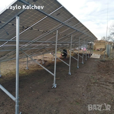 Конструкция за соларни панели – 10 бр. | 1400 € | Наземна, снимка 5 - Други - 54132144