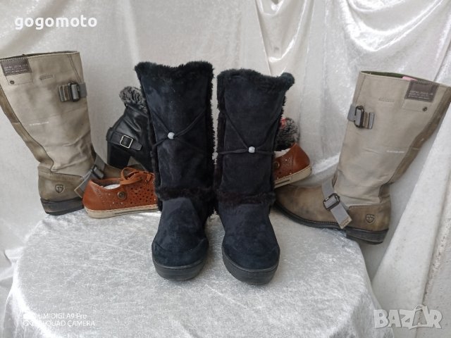 UGG® аналог, топли боти, ботуши, апрески 39 - 40,  ELLA®, снимка 14 - Дамски апрески - 44340469