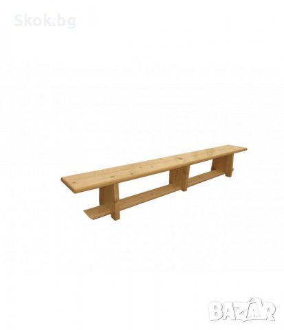 Гимнастическа шведска пейка - 200 x 25 x 30 см - Лакирана, снимка 2 - Други спортове - 35584670