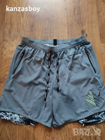 Nike Wild Run 2en1 - страхотни мъжки панталони КАТО НОВИ ХЛ, снимка 9 - Спортни дрехи, екипи - 51549688