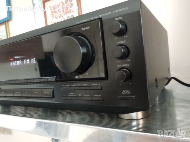 Sony str de 305  ресивър 2 по 100вт.на 8ом, снимка 4 - Ресийвъри, усилватели, смесителни пултове - 42025109