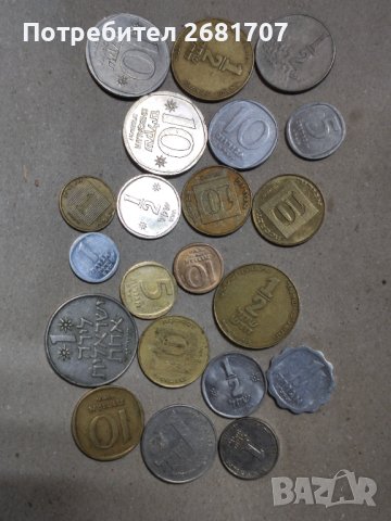 Монети Израел , снимка 4 - Нумизматика и бонистика - 42472813