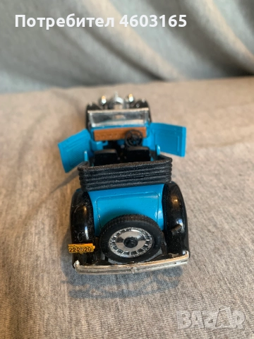 количка Burgatti Royale 41-1927, снимка 4 - Колекции - 52921771