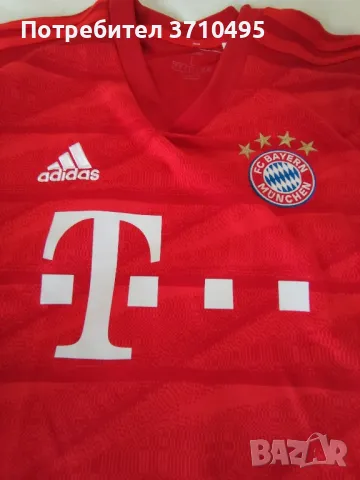 Фланелка ADIDAS CLIMALITE -Байерн Мюнхен , снимка 2 - Спортни дрехи, екипи - 49200032