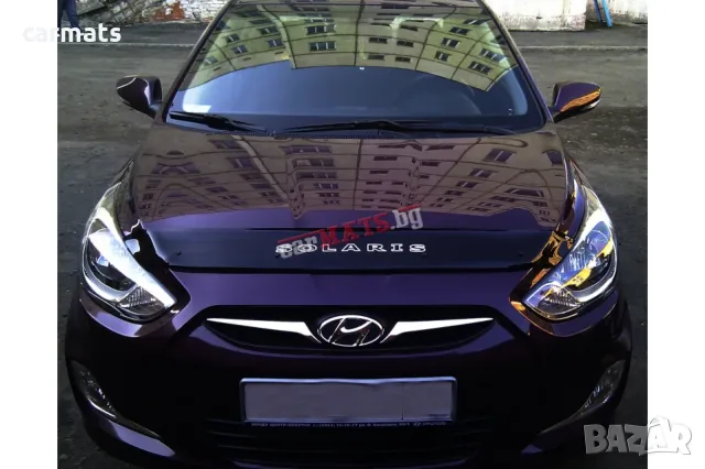 Дефлектор за преден капак Vip Tuning за Hyundai Solaris (2010-2022) - къс