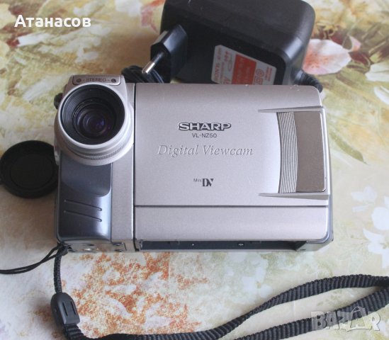 Sharp VL NZ50 Digital Viewcam Цифрова камера с касета ДВ, снимка 2 - Камери - 38283856
